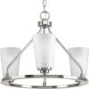 Lighting Debut Brushed Nickel 3-light Semi-flush Convertible Fixture  |   Semi-Flush Mount Ceiling Lights Ceiling Lighting Semi-Flush Mount Ceiling Lights