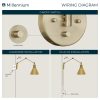 Lighting Edith 1 Light Swing Arm Sconce  |   Swing Arm Lights Swing Arm Lights Swing Arm Lights