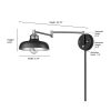 Lighting Ellison 1 Light Swing Arm Sconce  |   Swing Arm Lights Swing Arm Lights Swing Arm Lights