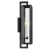 Lighting Kroft 28 in. 2-Light Textured Black Outdoor Wall Sconce  |   Outdoor Wall Lighting Outdoor Wall Lighting Outdoor Wall Lighting