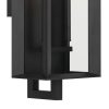 Lighting Kroft 28 in. 2-Light Textured Black Outdoor Wall Sconce  |   Outdoor Wall Lighting Outdoor Wall Lighting Outdoor Wall Lighting