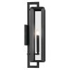 Lighting Kroft 28 in. 2-Light Textured Black Outdoor Wall Sconce  |   Outdoor Wall Lighting Outdoor Wall Lighting Outdoor Wall Lighting