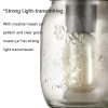 Limoux Rustic Mason Jar Wall Sconce Hanging Wall Light, Plug-in  |   Step Lights Step Lights Step Lights