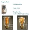 Limoux Rustic Mason Jar Wall Sconce Hanging Wall Light, Plug-in  |   Step Lights Step Lights Step Lights