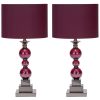 Loft Chic Handcrafted Table Lamps (Set of 2) – 24-Inch  |   Lamp Sets Lamp Sets Lamp Sets