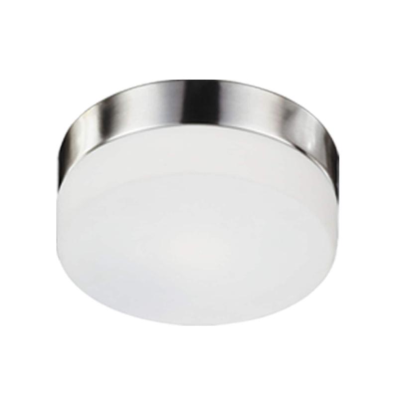 Lomita 12″ Flush Mount 2X40W E26  |   Flush Mount Wall Lights Flush Mount Wall Lights Brushed Nickel/Chrome