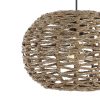 Lucas 1-Light Farmhouse Coastal 180″ Cord Plug-In or Hardwired LED Pendant  |   Kitchen Lighting Kitchen Lighting Black/Brown/Light Brown