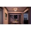 Luxury Minimalist Ceiling, 10.5″H x 17.5″W, with Modern Style, Estate Bronze, – 10.50″H x 17.50″W x 17.50″Dep  |   Semi-Flush Mount Ceiling Lights Ceiling Lighting Bronze