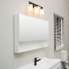 Lydia 3 Light 23″ Wide Bathroom Vanity Light with Frosted  |   Bathroom Lighting Bathroom Lighting Bathroom Lighting