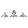 Lyndan, Indoor Vanity & Bathroom Light, Matte Black & Brushed Nickel Finishes – 3-Light  |   Bathroom Lighting Bathroom Lighting Bathroom Lighting