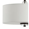 Marc Metal LED Semi Flush Mount, Oil Rubbed Bronze/White  |   Semi-Flush Mount Ceiling Lights Ceiling Lighting Chrome/Oil Rubbed Bronze