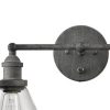 Milano Distressed Blue Rustic Glass Wall Sconce Hardwired & Plug-in Wall Light – Distressed Blue  |   Bathroom Lighting Bathroom Lighting Bathroom Lighting