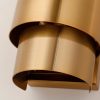 Modern Grey/Gold Minimalist LED Ring Wall Sconces, Contemporary Flush Mounted Indoor Lamp  |   Flush Mount Wall Lights Flush Mount Wall Lights Flush Mount Wall Lights