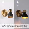 Modern Vintage 1-Light Metal Wall Sconce Lighting Bathroom Vanity Light  |   Wall Sconces Wall Lighting Wall Sconces