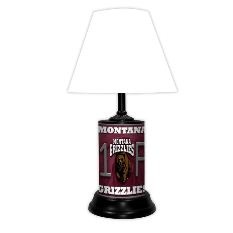 Montana Grizzlies Lamp Wt – MONTANA Grizzlies  |   Desk Lamps Desk Lamps Desk Lamps