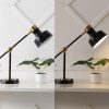 Odile 18.5″ Classic Farmhouse Adjustable Cantilever LED Task Lamp with USB Charging Port  |   Desk Lamps Desk Lamps Desk Lamps