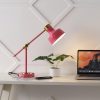 Odile 18.5″ Classic Farmhouse Adjustable Cantilever LED Task Lamp with USB Charging Port  |   Desk Lamps Desk Lamps Desk Lamps