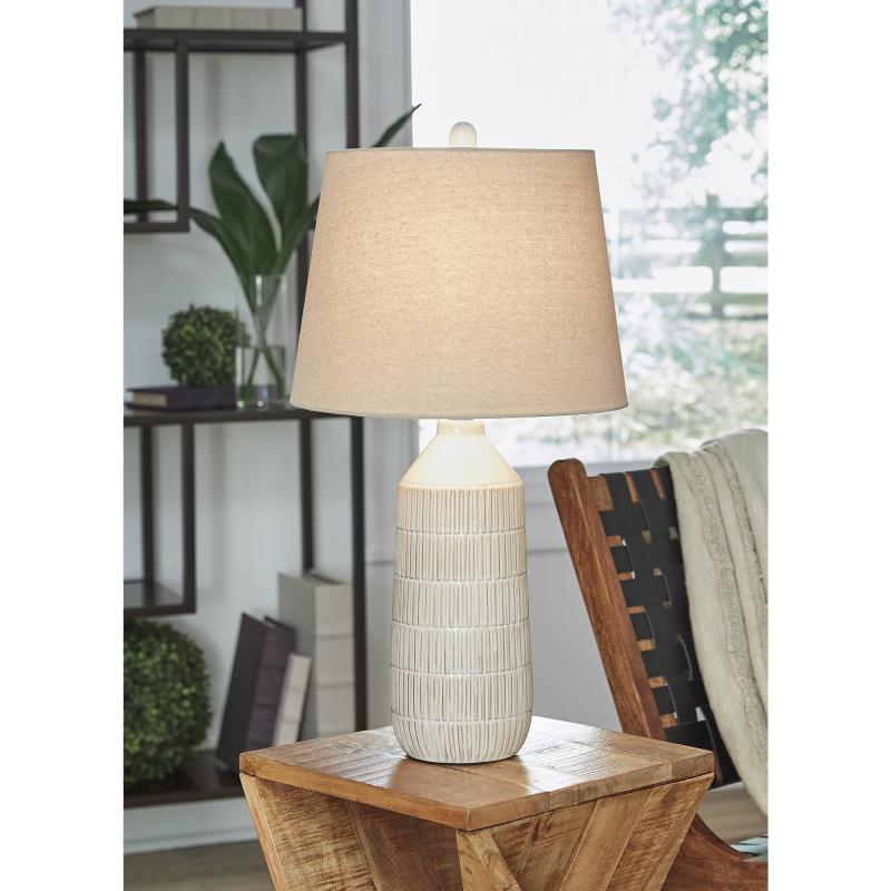 Off White Table Lamp (Set of 2) – 14″W x 14″D x 27″H  |   Lamp Sets Lamp Sets Lamp Sets