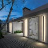 Outdoor Linear Integrated LED Hardwired Wall Sconce Light Fixture  |   Outdoor Wall Lighting Outdoor Wall Lighting Outdoor Wall Lighting