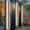 Outdoor Linear Integrated LED Hardwired Wall Sconce Light Fixture  |   Outdoor Wall Lighting Outdoor Wall Lighting Outdoor Wall Lighting