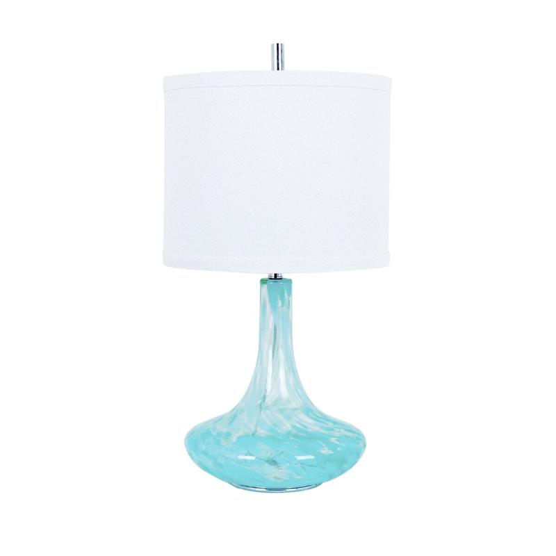 Pasha Aqua Blue 32″H Table Lamp – Set of 2 – 16x16x32″  |   Lamp Sets Lamp Sets Lamp Sets