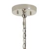 Phoebe Silver Mercury Glass and Nickel-Finish Metal Globe Shade Pendant Light – 16″x 16″x 18/66″  |   Kitchen Lighting Kitchen Lighting Kitchen Lighting