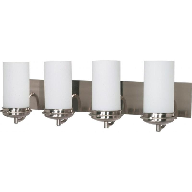 Polaris 4 Light Vanity Fixture  |   Bathroom Lighting Bathroom Lighting Bathroom Lighting