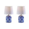 Polly 2 Piece Bonus Pack  |   Lamp Sets Lamp Sets Blue-White