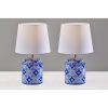 Polly 2 Piece Bonus Pack  |   Lamp Sets Lamp Sets Blue-White