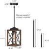 Rustic frame net pendant light fixture Farmhouse adjustable hanging light for Slop Ceiling  |   Kitchen Lighting Kitchen Lighting Kitchen Lighting