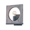 RUSTIC WOOD IN GRAY COLOR 1-LIGHT WALL LIGHT/ NO BULB 9 1/2″ W x 10 3/8″ H – Grey  |   Flush Mount Wall Lights Flush Mount Wall Lights Flush Mount Wall Lights