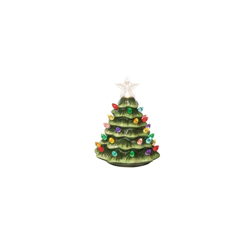 Small Christmas Tree Nightlight – Green  |   Night Lights Night Lights Green