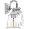 Soctra 4-light Silvertone Bath Light  |   Bathroom Lighting Bathroom Lighting Bathroom Lighting