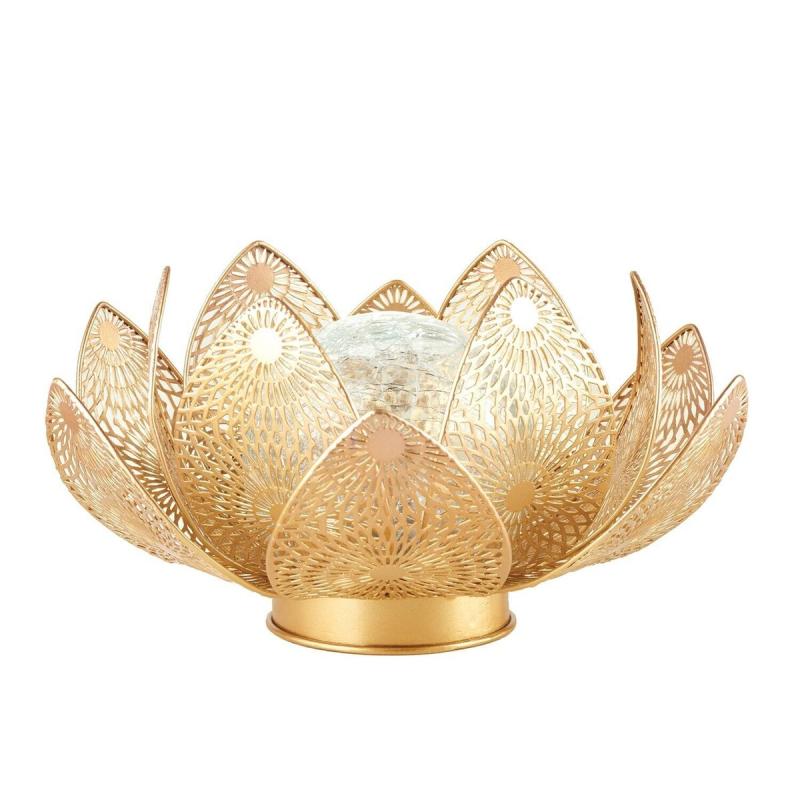 Solar Lotus Accent Ligh  |   Night Lights Night Lights Night Lights