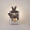 Stacked Farm Animals Night Light – Box of 4 – 3¾”W x 1”D x 5”H  |   Night Lights Night Lights Brown