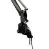 Swing Arm Desk Lamp with LED Bulb and Clamp Base  |   Desk Lamps Desk Lamps Black/White