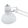 Swing Arm Desk Lamp with LED Bulb and Clamp Base  |   Desk Lamps Desk Lamps Black/White