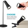 Switch 3-in-1 Rechargeable Task Lamp  |   Desk Lamps Desk Lamps Black