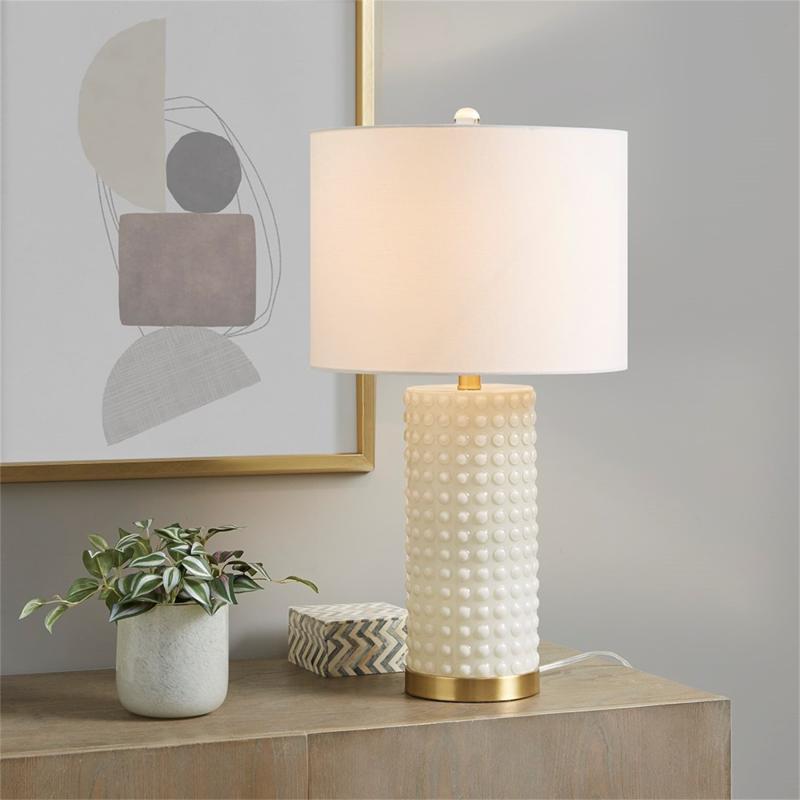 Textured Dot Table Lamp  |   Desk Lamps Desk Lamps Desk Lamps