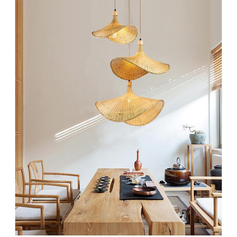 Three Lights Unique Rattan Pendant Light  |   Kitchen Lighting Kitchen Lighting Kitchen Lighting