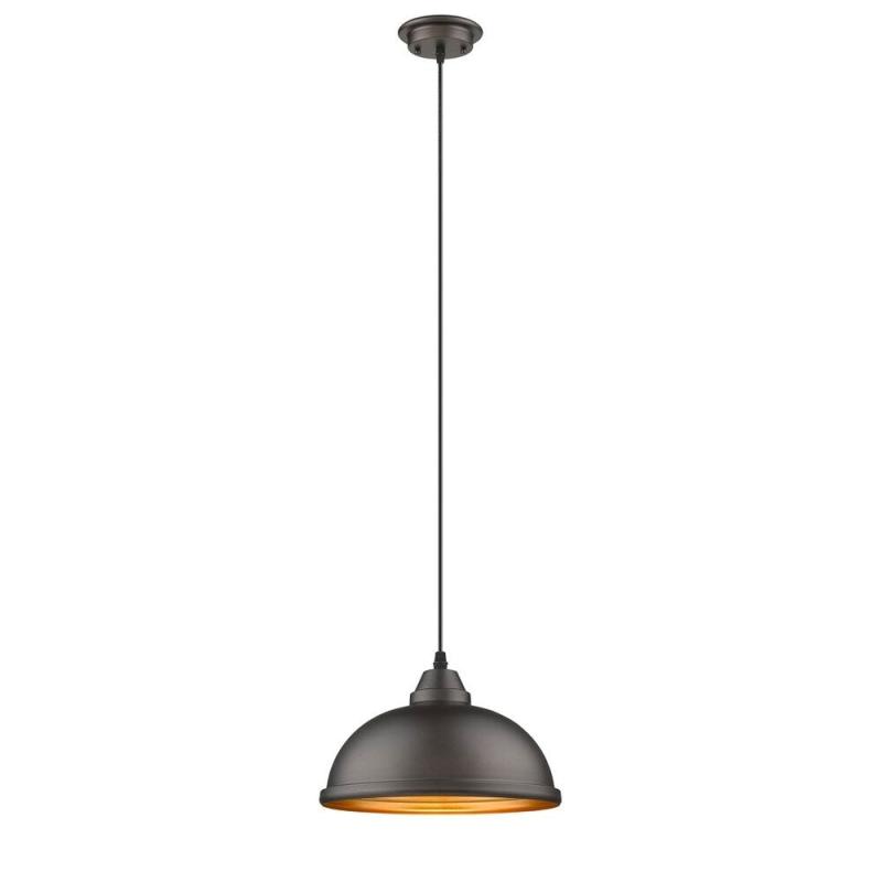 Transitional 1-light Oil Rubbed Bronze Pendant  |   Kitchen Lighting Kitchen Lighting Kitchen Lighting