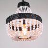 Vintage 13-inch Beaded Drum Pendant Light  |   Kitchen Lighting Kitchen Lighting Black