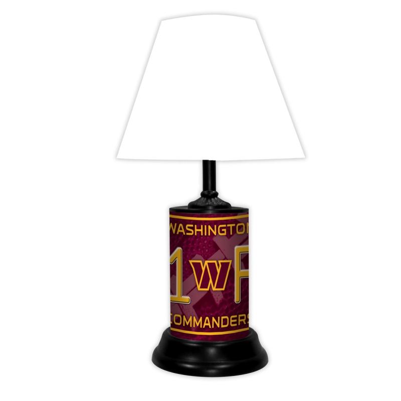 Washington Commanders Lamp – Wt – Washington Commanders  |   Desk Lamps Desk Lamps Desk Lamps