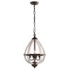 Zammy 13 Inch Farmhouse Rustic Water drop Pendant 3-Light  |   Kitchen Lighting Kitchen Lighting Antique Rustic Iron