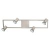 Zeraco 6-light Silver Rectangle Track Light  |   Track Lighting Ceiling Lighting Silver