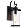 1-light Textured Black Outdoor Wall Lantern  |   Outdoor Wall Lighting Outdoor Wall Lighting Outdoor Wall Lighting