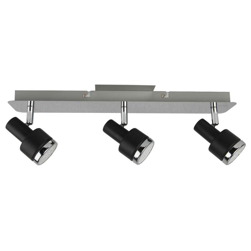 3 Light LED Lamp – Black; Chrome; Gray – Black; Chrome; Gray  |   Track Lighting Ceiling Lighting Black; Chrome; Gray