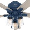 52″ Hartland Low Profile Ceiling Fan with LED Light and Pull Chain – Farmhouse, Rustic Transitional  |   Ceiling Fans Ceiling Fans Ceiling Fans