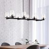 8-Light Bronze Kitchen Island Linear Pendant Light  |   Kitchen Lighting Kitchen Lighting Kitchen Lighting