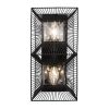 Arcade 2-Light Flush Crystal Wall Sconce  |   Flush Mount Wall Lights Flush Mount Wall Lights Flush Mount Wall Lights